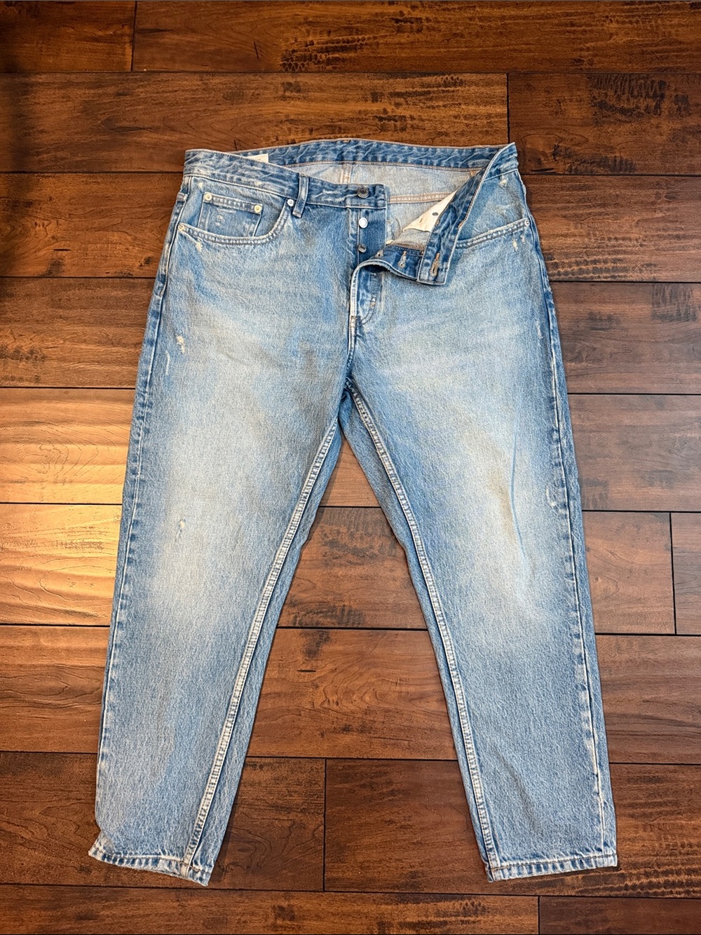 Zara Light Blue Slim Straight Men's Jeans 36x30